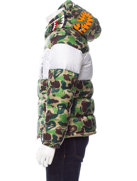 bape x adidas puffer jacket replica|Bape jackets for sale.